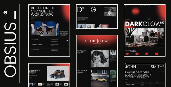 Obsius – Creative Agency WordPress Theme